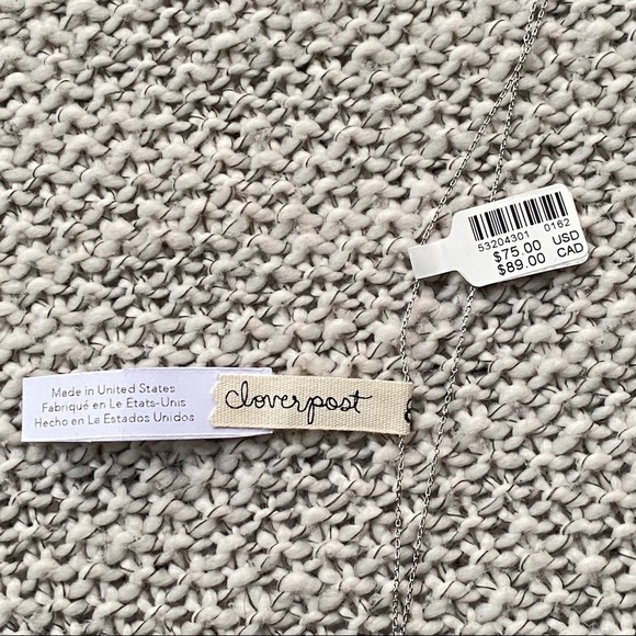 Cloverpost Silver Necklace - Picture 6 of 6